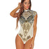 JAYCOSIN Bodysuit Sexy Transparent Mesh Womens Sexy Sleeveless Bodysuits Women Autumn Stretchy Minimalist Jumpsuit Feminino