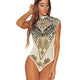 JAYCOSIN Bodysuit Sexy Transparent Mesh Womens Sexy Sleeveless Bodysuits Women Autumn Stretchy Minimalist Jumpsuit Feminino