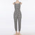 JAYCOSIN Casual Jumpsuits For Women 2019 Female Loose Sleeveless Plaid Long Playsuit Jumpsuit Pants Trousers Combinaison Femme