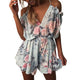 JAYCOSIN Jumpsuit Women 2019 Summer Sleeveless Female Loose V-neck Sleeveless Print Plus Size Jumpsuit Casual Macacao Feminino