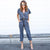 JAYCOSIN Jumpsuit Women Elegant Ladies 2019 Summer V-neck short-sleeved Chiffon Clubwear Playsuit Bodycon Party Jumpsuit Romper