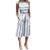 JAYCOSIN Jumpsuit Womens Playsuits Ladies Jumpsuits Ladies Sleeveless Striped Jumpsuit Casual Clubwear Playsuits Plus Size