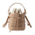 LEFTSIDE Drawstring Bucket Bag For Women 2019 Mini PU Leather Crossbody Bags Ladies Shoulder Bags Female Handbags Pure Color
