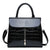 LEFTSIDE Patent Leather Handbags For Women 2018 Crocodile Pattern Lady Winter Shoulder Bags Zipper High Capacity Handbag New