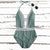 Lace One Piece Swimsuit Women Deep V Swimwear Hollow Out Bikini 2019 New Maillot De Bain Femme Une Piece Monokini Badpak Trikini