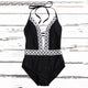 Lace One Piece Swimsuit Women Deep V Swimwear Hollow Out Bikini 2019 New Maillot De Bain Femme Une Piece Monokini Badpak Trikini