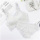 Lace Push Up Bra Set Women Lingerie Set Wireless Bras Bralette Cross Back Knitted Beauty Back Cotton Bra And Brief Set
