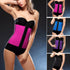 Ladies Latex Underbust Body Shaper Steel Bone Waist Clincher Corset Trainer Belt Sexy Slimming S M L XL 2XL 3XL