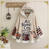 Ladies hooded Capes & Ponchos fleece bat sleeved outwear winter tops cartoon cat Wool jacket kawaii pullover coat hooded
