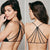 Lady Back Cut Out Padded Bra Sexy Lingerie Strappy Cage Open Back Push-up Bra Bustier Bralette Bralet Crop Top
