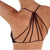 Lady Back Cut Out Padded Bra Sexy Lingerie Strappy Cage Open Back Push-up Bra Bustier Bralette Bralet Crop Top