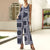 Lady Beach Holiday V Neck Sleeveless Casual Loose Vintage Printed Jumpsuit Hot Summer Women Boho Strappy Wide Leg Long Pants Jum