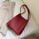 Large Capacity Simply Shoulder Bags For Women 2019 PU Leather Handbags Fashion Designer Bucket Bag Lady Solid Color Hand Bags