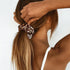 Leopard Print Hair Bands Women Hair Accesorios Ladies Hair Tie Striped Velevt Scrunchies Ponytail Hair Female Girl Holder Rope