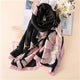 Light Luxury Scarf Women Summer Smooth Wild Models Fashion Shawl Girl Student Soft Lady Kerchief Beach Sunscreen Shawls Madam