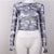 Long Sleeve Elastic Camouflage Slim T-Shirt Women Casual Sexy Short Wild Tees Streetwear Ladies Fashion Sexy Club Tight T-shirts