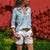 Long Sleeve Floral Print Chiffon Shirt Women Vintage Casual Turn-down Collar Button Tops Ladies Fashion Blouses Spring Autumn