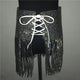 Luxury Glitter Metal Crystal Diamonds Skirts Women Hollow Out Diamonds Rhinestone Lace Up Sexy Clubwear Nightclub Mini Skirt