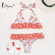 MIYOUJ Ruffle Push Up Bikini 2018 Female Swimwear Women Swimsuit Bathing Suit Women Red Swim Brazil Biquinis Bathers Bikinis Set