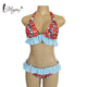 MIYOUJ Ruffle Push Up Bikini 2018 Female Swimwear Women Swimsuit Bathing Suit Women Red Swim Brazil Biquinis Bathers Bikinis Set
