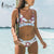 MIYOUJ Ruffle Push Up Bikini 2018 Female Swimwear Women Swimsuit Bathing Suit Women Red Swim Brazil Biquinis Bathers Bikinis Set