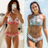 MIYOUJ Ruffle Push Up Bikini 2018 Female Swimwear Women Swimsuit Bathing Suit Women Red Swim Brazil Biquinis Bathers Bikinis Set