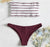 Melphieer Bandeau Bikini Shirred Bikinis Set Brazilian Swimsuit Biquini Swimwear Swimming Bathing Suit For Women Maillot De Bain