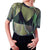 Mesh Perspective Short Sleeve Tops Casual O-neck Loose Wild Tees Street Wear Female Fashion Sexy Club T-shirts Summer Plus Size