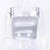 Metallic Silver Low Cut Camis Sexy Women Spaghetti Strap Crop Tops 2019 Summer Top Music Festival Clothing Rave Party Clubwear