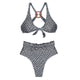 Miyouj Floral Bikini Bandage Bow Swimsuit  Push Up Swimwear Women Print Biquini Feminino 2018 Bathing Suit Monokini Bikini Set