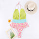 Miyouj Floral Printing One Piece Swimsuit Sex Deep v Swimwear Women Bandage Box Lace-Up Swimsuit Female 2018 Biquini Beach Wear
