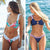 Miyouj Flower Bikini 2019 Ruffle Swimsuit Cross String Swimwear Hollow Out Bathing Suit Solid Bikini Set Lace Biquini Feminino
