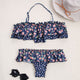 Miyouj Push Up Bikinis Female 2019 New Biquini Floral Swimwear Women Bathing Suit Dot Swimsuit Women'S Beach Bandeau Bikini Set