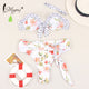 Miyouj Ruffle Bikini Off Shoulder Floral Swimsuit Bandage Bow Swimwear Push Up Biquini Feminino Bathing Suit Women Bikini Set