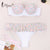 Miyouj Ruffle Bikini Off Shoulder Floral Swimsuit Bandage Bow Swimwear Push Up Biquini Feminino Bathing Suit Women Bikini Set