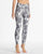Monbeeph print leggings high waist pants Ankle-Length Pants 7/8 capris pants Pencil skinny Pants