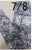 Monbeeph print leggings high waist pants Ankle-Length Pants 7/8 capris pants Pencil skinny Pants