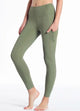 Monbeeph print leggings high waist pants Ankle-Length Pants 7/8 capris pants Pencil skinny Pants