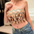 Multi Colors Strapless Tube Tops Shiny Wavy Sequins Women Crop Top Rave Festival Tank Top Beach Sleeveless Vest Party Clubwear