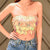 Multi Colors Strapless Tube Tops Shiny Wavy Sequins Women Crop Top Rave Festival Tank Top Beach Sleeveless Vest Party Clubwear