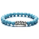 Multiple colors Healing Beaded Natural Bracelet Lava Stone Diffuser Bracelet Jewelry bracelets for women ns5