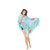 NEW Bandana For Women Spring And Autumn Rose Printed Scarves Sunscreen Boho Beach Shawl Ladies Chiffon Long Elegant Wrap Scarf