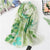 New Arrival Scarf Women Multifunction Spring Summer Fashion Shawl Green Leaf Lotus Soft Lady Kerchief Beach Sunscreen Shawls