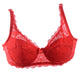 New Arrival  Women Bra Sexy Underwire Padded Up Lace Bra Push Up Bras 3/4 Cup