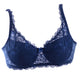 New Arrival  Women Bra Sexy Underwire Padded Up Lace Bra Push Up Bras 3/4 Cup