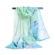 New Arrival Women Scarf Chiffon Magpie Printing Female Temperament Literary Shawl Lady Wrap Scarf Soft Beach Sunscreen Kerchief