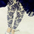 New Fashion Legging Digital Slim Sexy Black White Stripes Leggins Women Leggings Casual Sportwear Floral Printed Legging Female