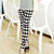 New Fashion Legging Digital Slim Sexy Black White Stripes Leggins Women Leggings Casual Sportwear Floral Printed Legging Female