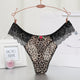 New Fashion Sexy Lace Woman Panties Ladies Hollow Ruffled Print Breathable Hip Low Waist Female Ladies Briefs G-String