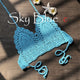 New Knit Crochet Cami Summer Bikini Beach Crop Top Women Bralette Halter Neck Crop Tops